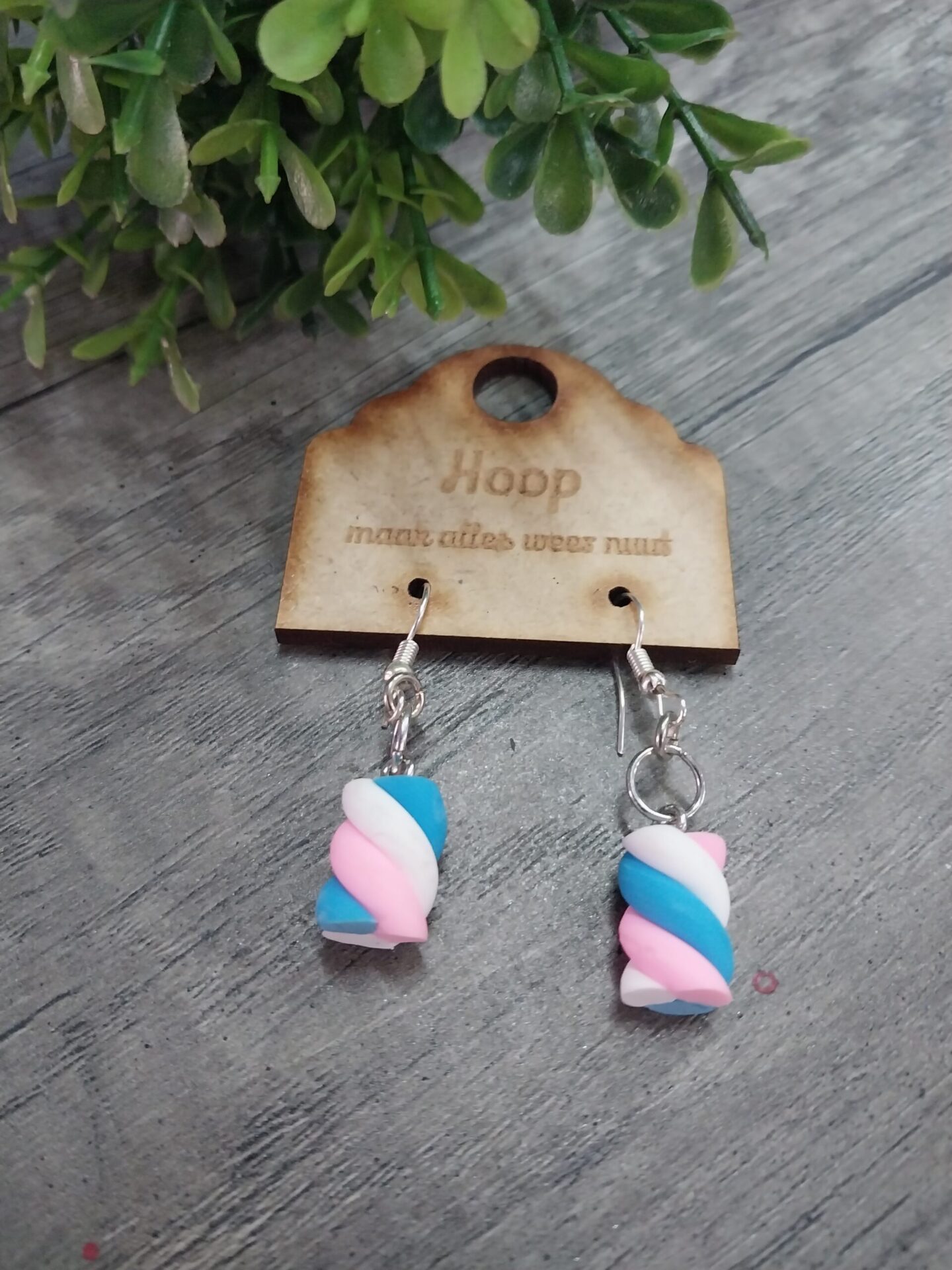 20230427_104240-scaled-1.jpg Marshmallow mini swirls Earrings - Image 1