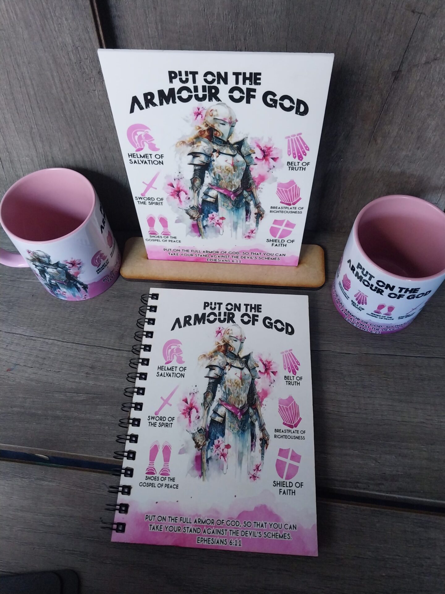 20230913_160643-scaled-1.jpg Armour of God Plaque & Mug - Image 1