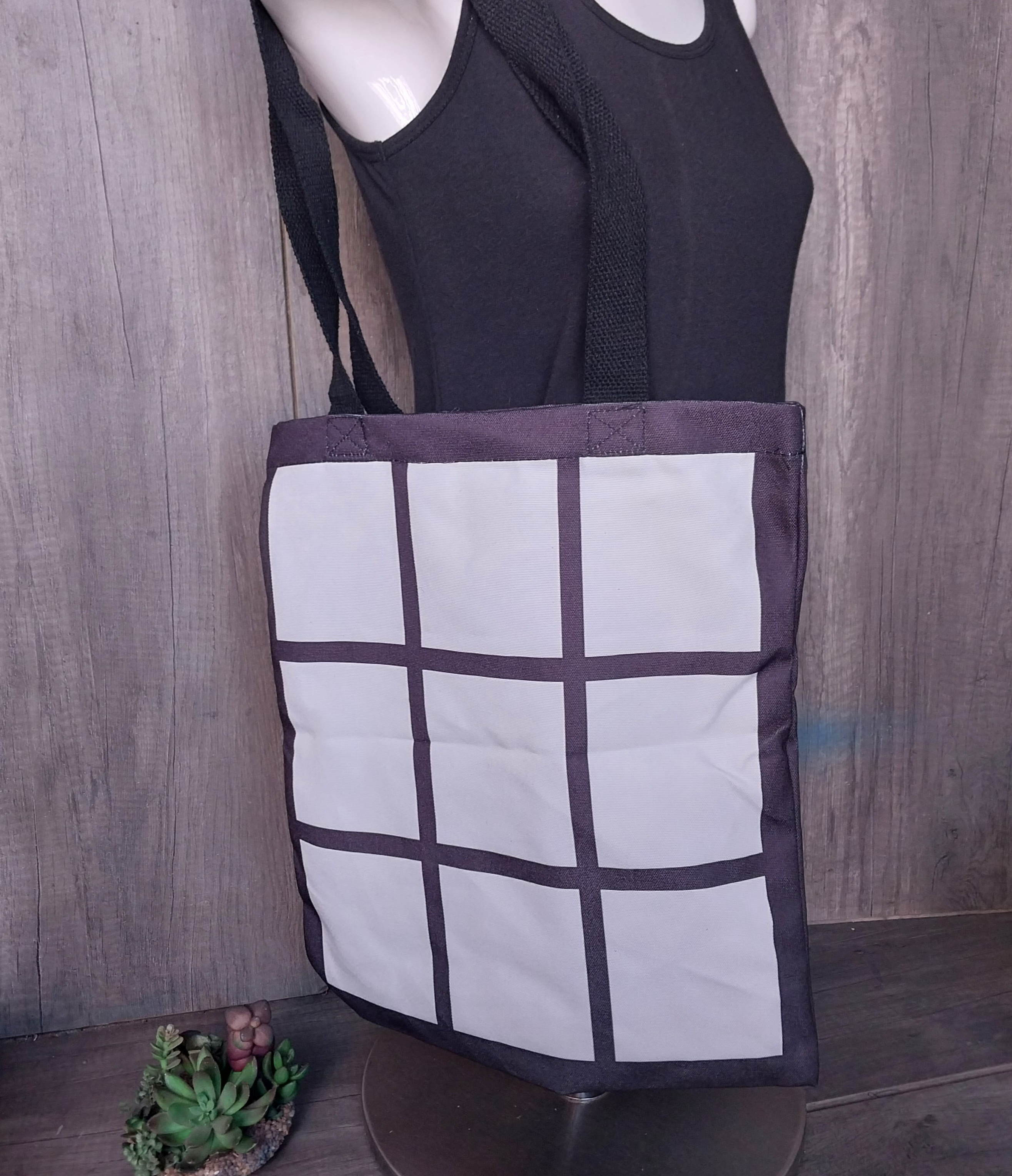 20250407_111114.jpg Square Printed Tote Bag - Image 1