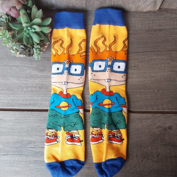 Funky Rugrats Funky Socks -Rugrats – Yellow Chucky – Youniq