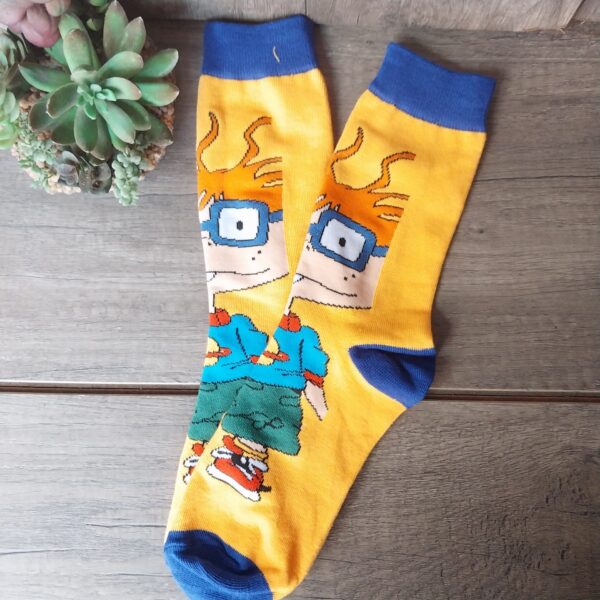 Funky Rugrats Funky Socks -Rugrats – Yellow Chucky – Youniq