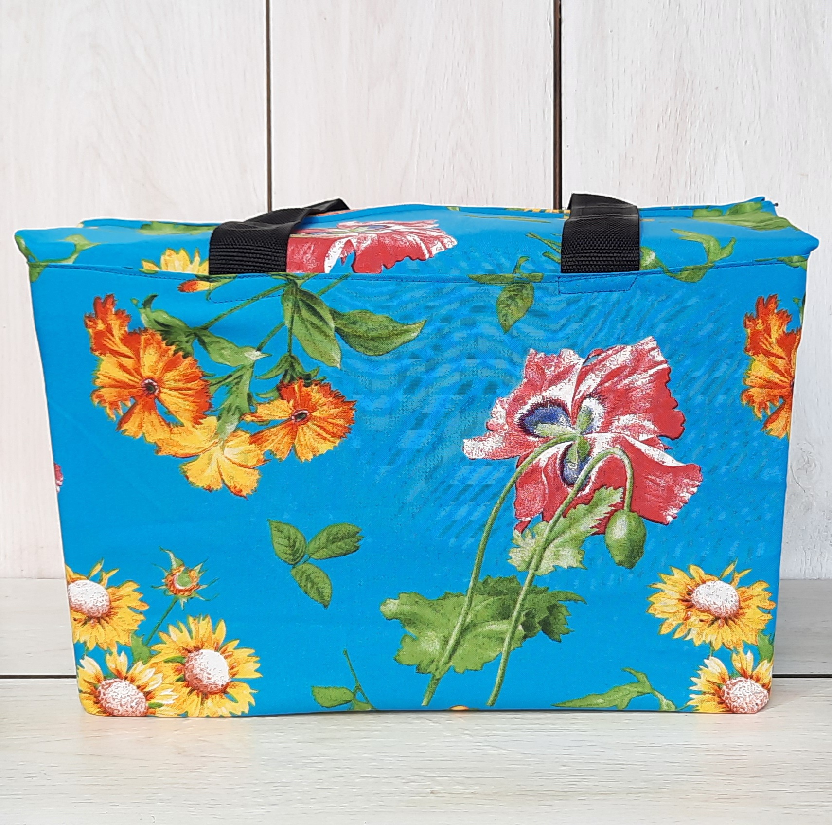 20220203_101016.jpg Multi-functional | Teacher bag - Yellow Flower - Image 1