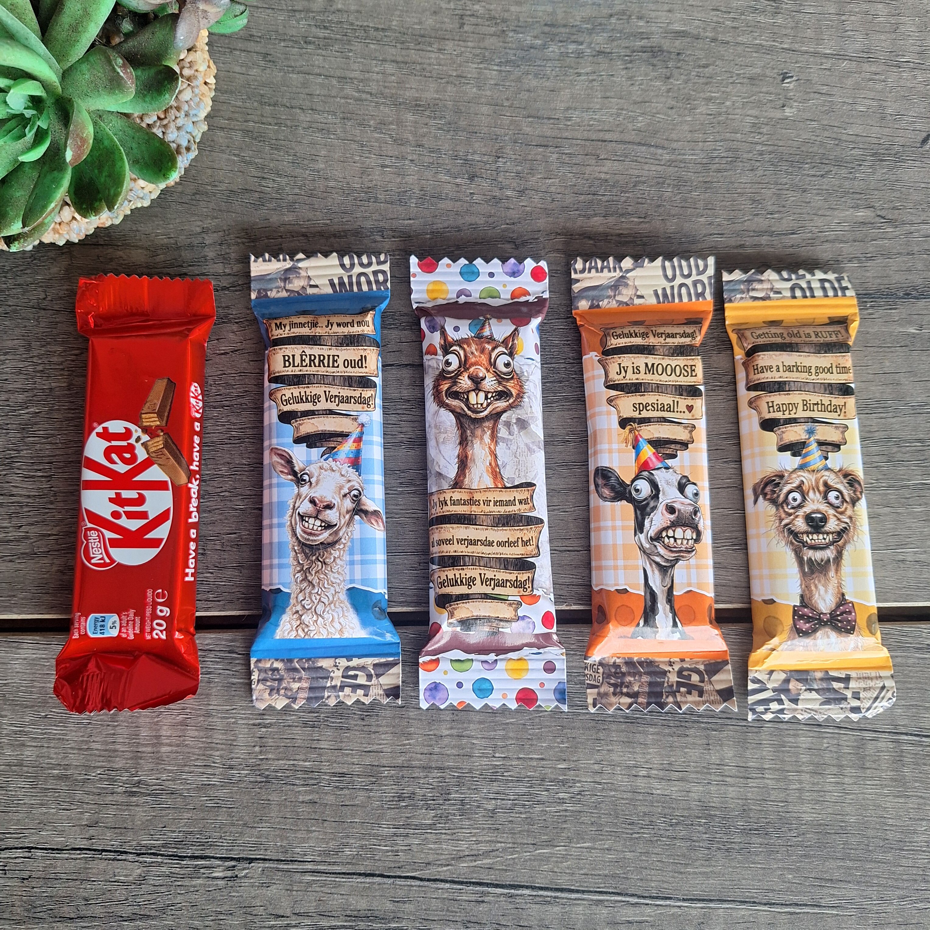 20260618_155457.jpg Funny Birthday Kitkat Chocolate 20g - Image 1