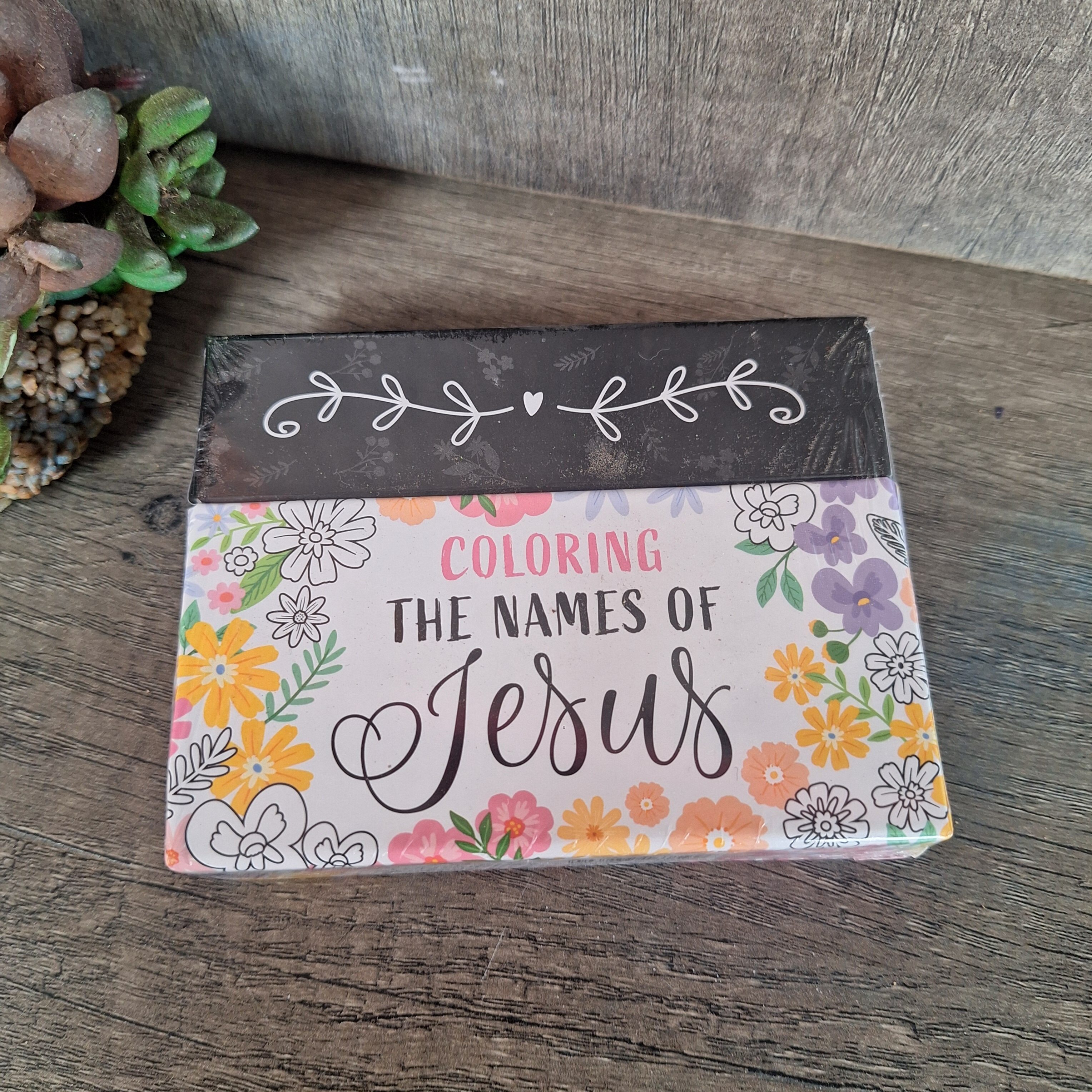 20250826_160207.jpg Coloring The Names Of Jesus - Bible Cards - Image 1