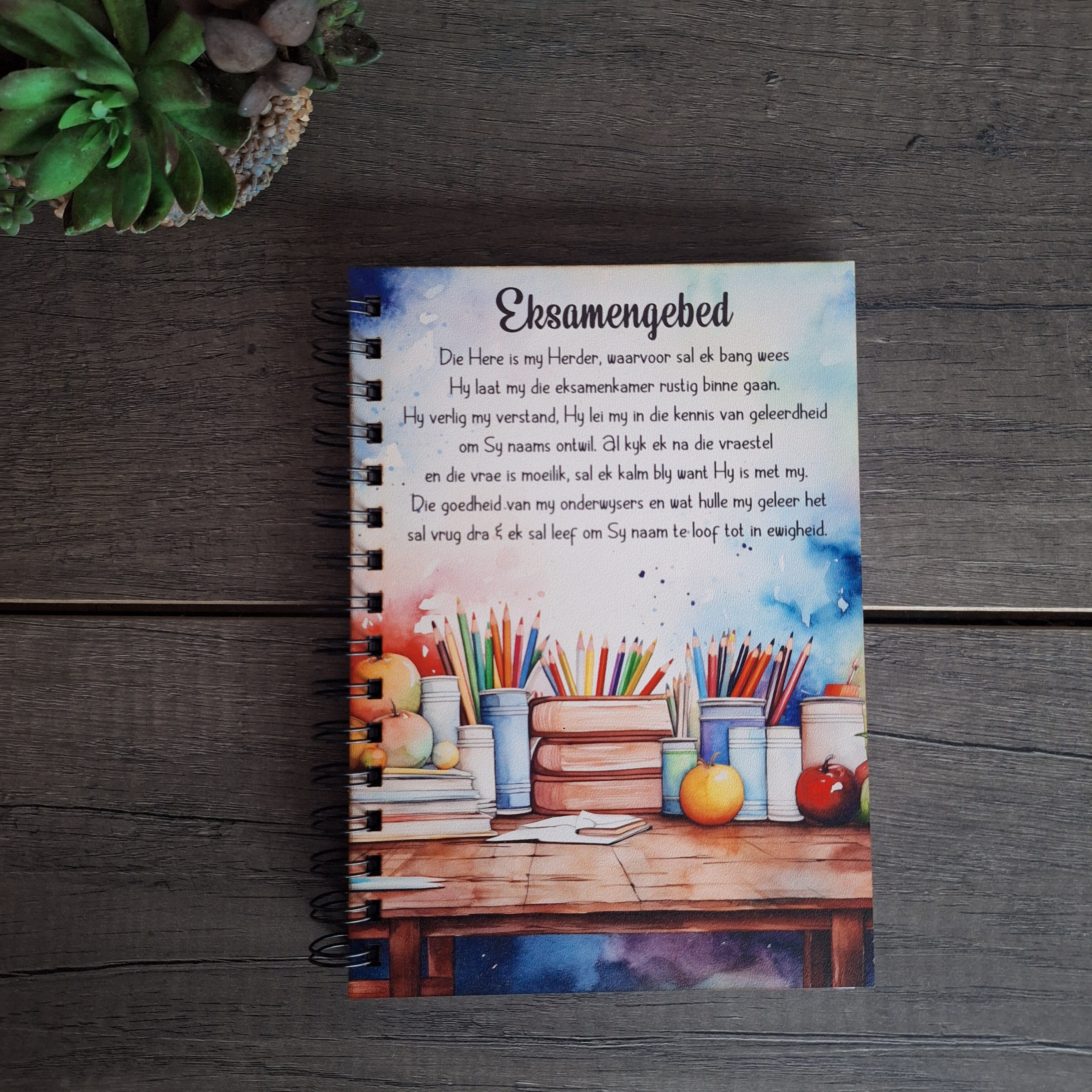 20260701_162621.jpg Eksamengebed Printed Notebook (A5) - Image 1
