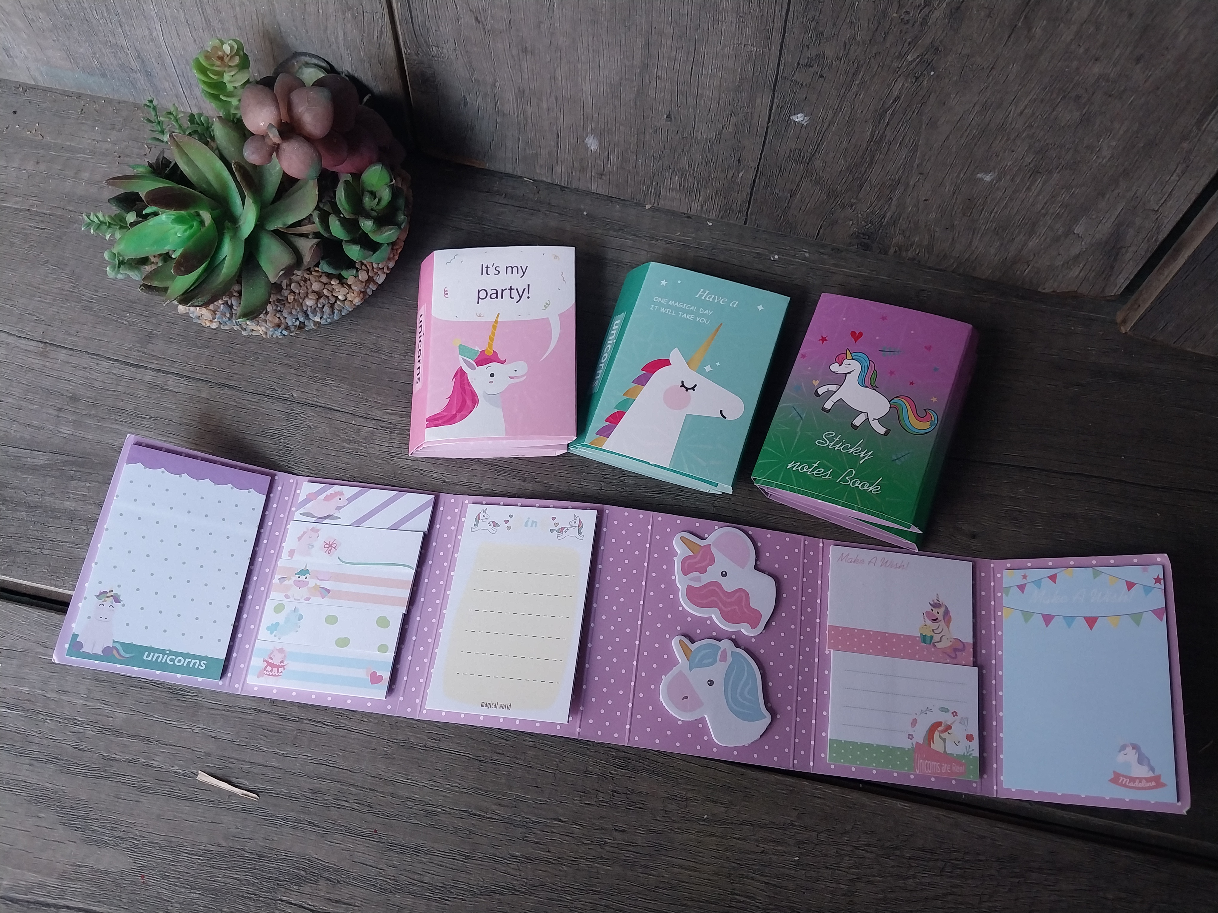 20240622_131916.jpg Unicorn Sticky Notes - Image 1