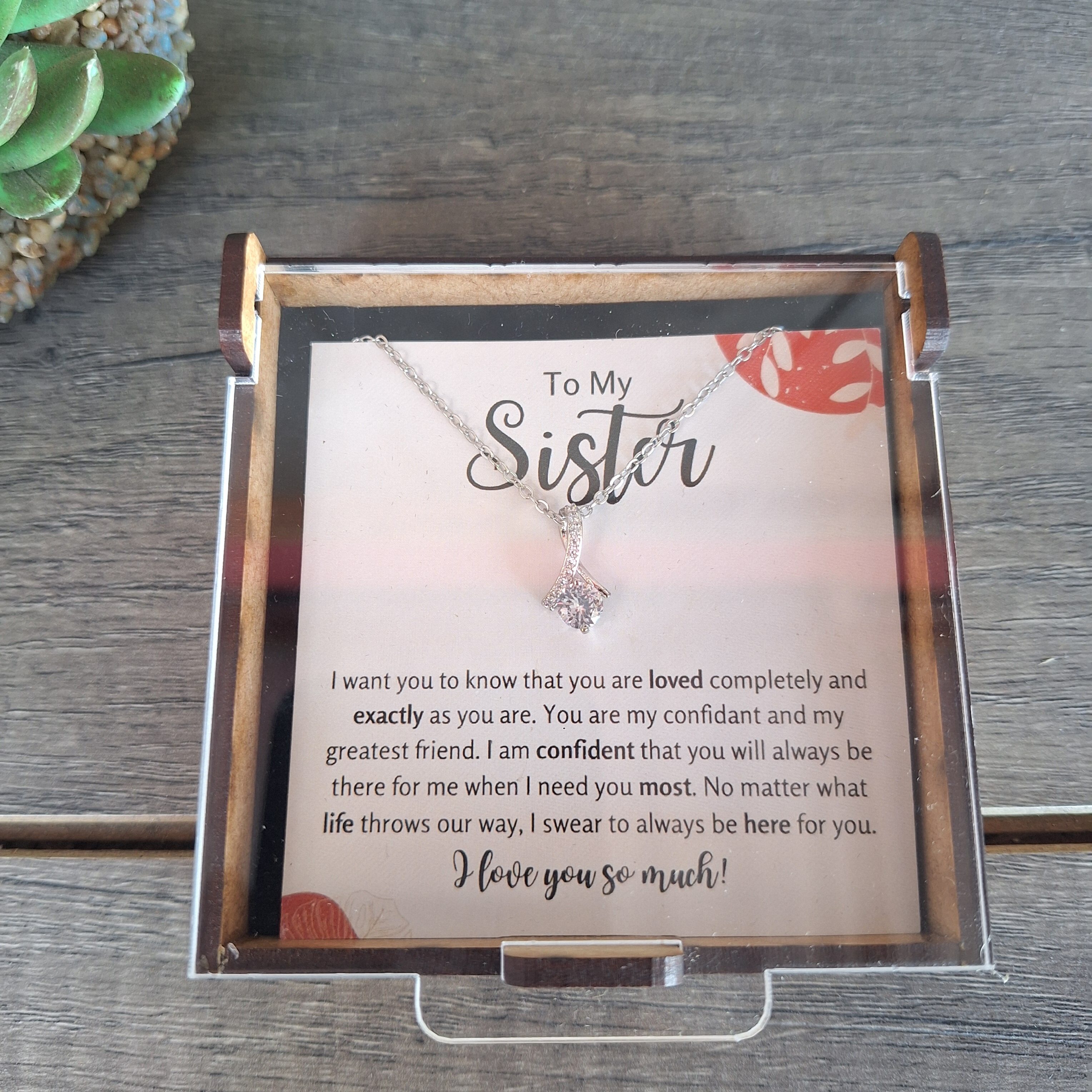 20260304_152052.jpg Necklace - To My Sister - Image 1