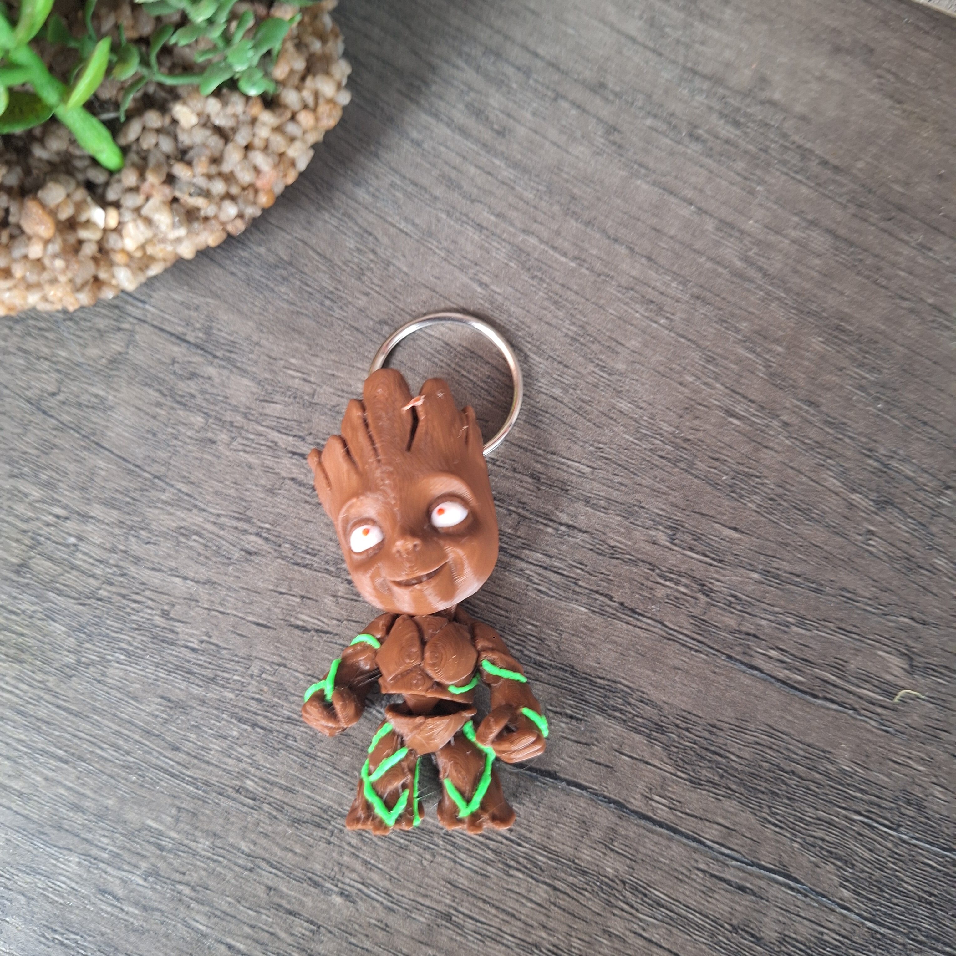 20260821_164938.jpg Groot - Keychain - Image 1